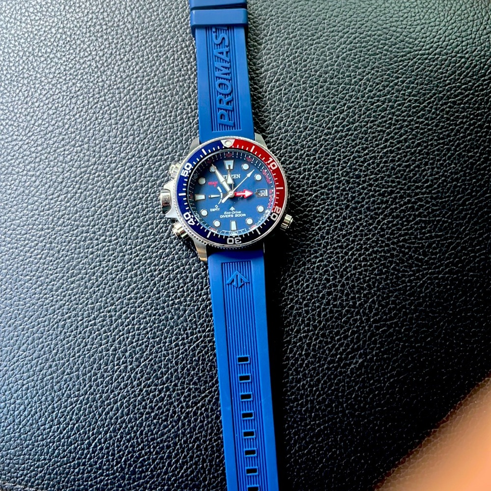 Citizen Promaster Aqualand Pepsi bezel